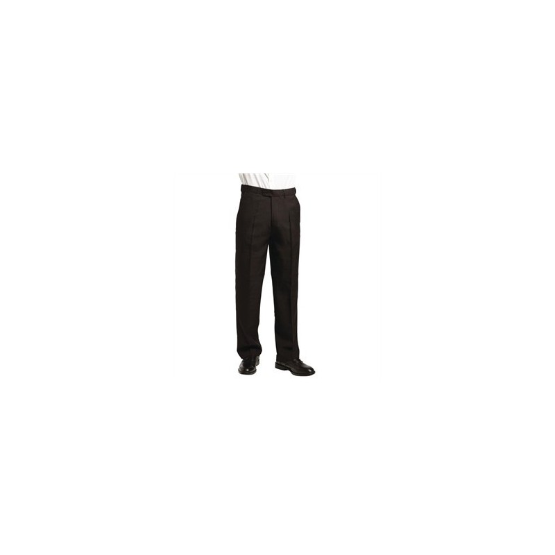 Pantalon noir de service homme 86cm