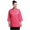 Veste manches 3/4 Chef Works - Rose