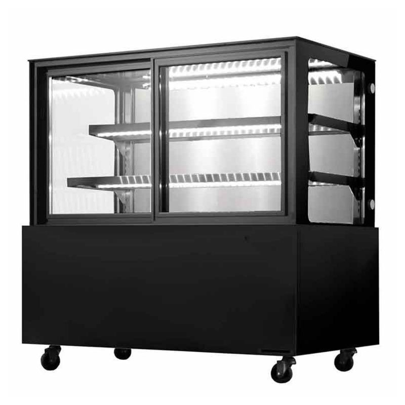 Equipement professionnel cuisine - %category_name% : Vitrine réfrigérée positive - 470 L. - 1500 (L) x 660 (P) x 1200 (H) mm -