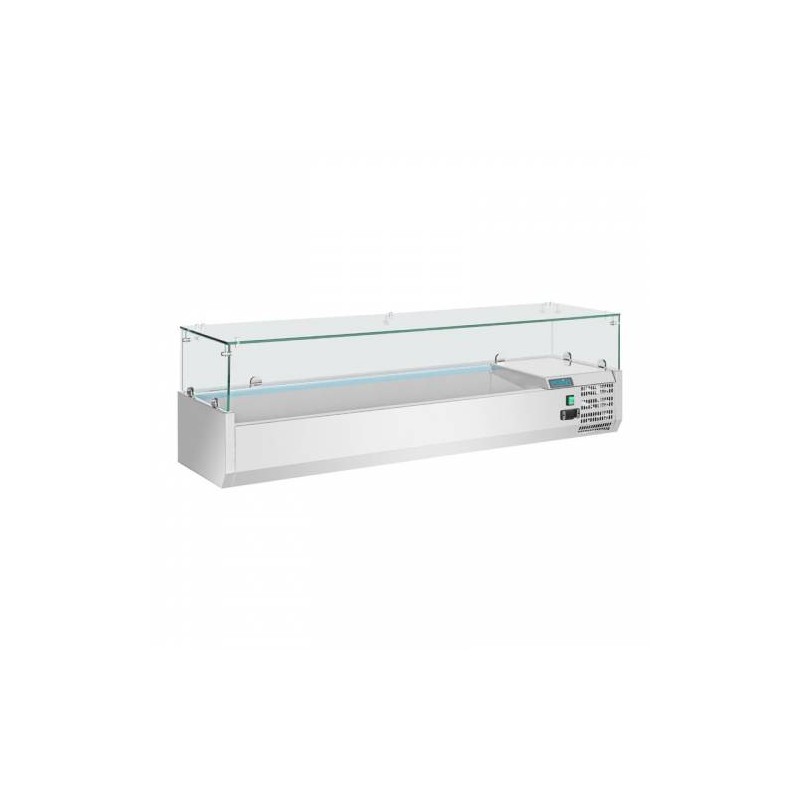 Equipement professionnel cuisine - %category_name% : Saladette 11 BACS GN 1/3 inox