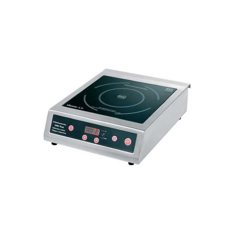 Plaque de cuisson électrique - 10 400 W - 4 feux - Sur armoire